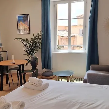Chic - Climatise - 2 Pas Du Port - Place Aux Herbes 公寓 *
