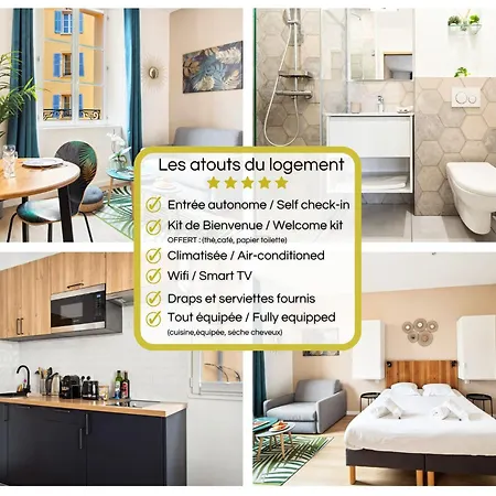 Appartamento Chic - Climatisé - 2 Pas Du Port - Place Aux Herbes Saint-Tropez